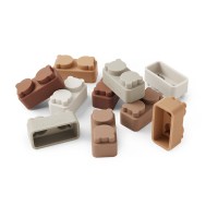 Little Pea_nuuroo_Pile_τουβλακια σιλικονηςPile_silicone_building_bricks_-_10_pcs.-Toy-NU338-Brown_color_mix-1_1024x